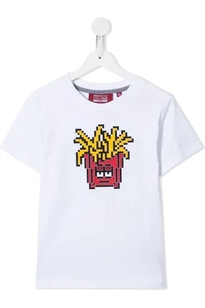 MOSTLY HEARD RARELY SEEN Fries print cotton T-shirt