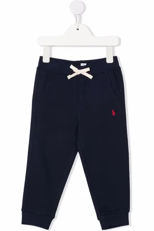 Ralph Lauren Embroidered-pony trousers