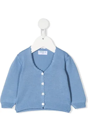 SIOLA Knitted-cotton cardigan
