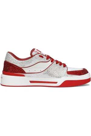 Dolce & Gabbana New Roma rhinestone-embellished sneakers