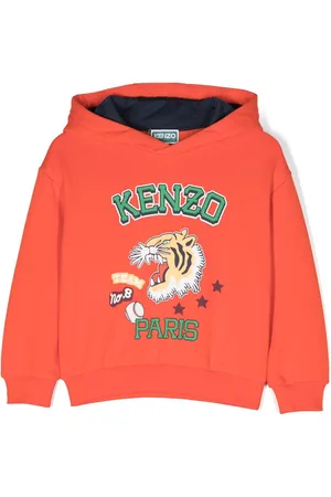 Kenzo Logo-print cotton hoodie