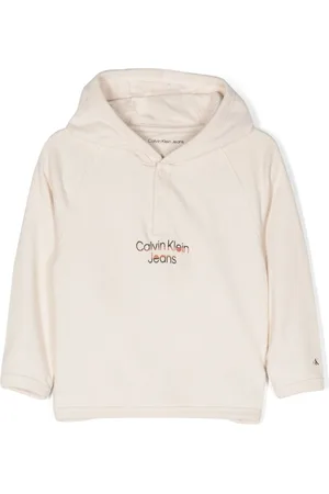 Calvin Klein Logo-print cotton hoodie