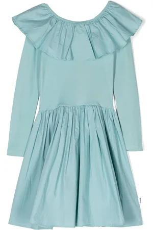 Molo Cille ruffle-trim dress