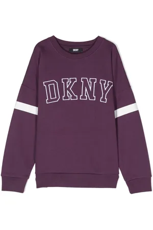 DKNY Logo-patch sweatshirt