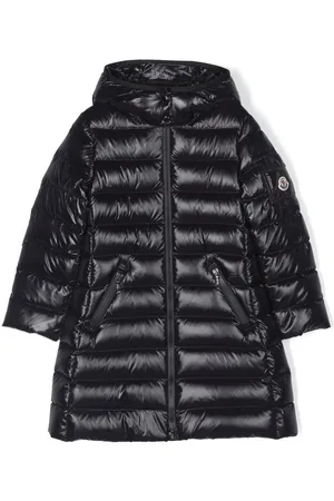 Moncler Logo-patch long puffer-jacket