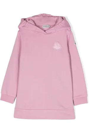 Moncler Logo-appliqué hoodie dress