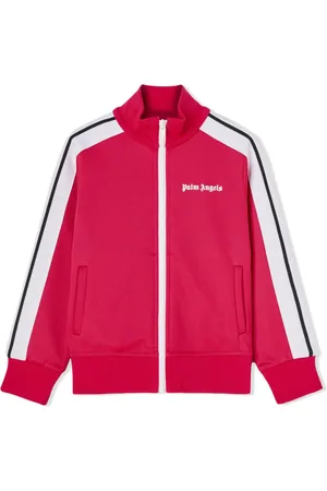 Palm Angels Logo-print cotton track jacket