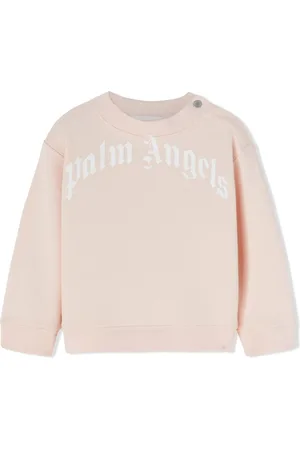 Palm Angels Logo-print cotton sweatshirt