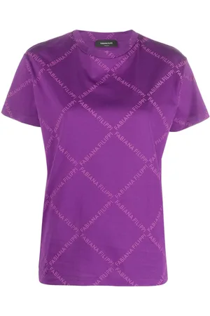 Fabiana Filippi Logo-print cotton T-shirt