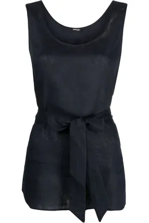 Kiton Round-neck sleeveless top