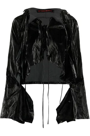 OTTOLINGER Crinkled-effect cropped jacket