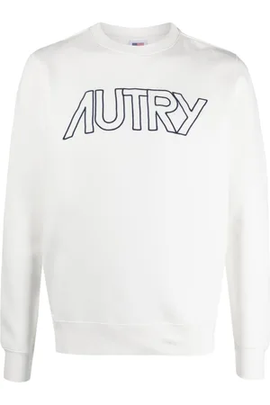 Autry Logo-embroidered cotton sweatshirt