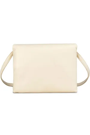 Marni Prisma leather clutch bag