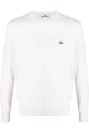 Vivienne Westwood Orb-embroidery crew-neck jumper