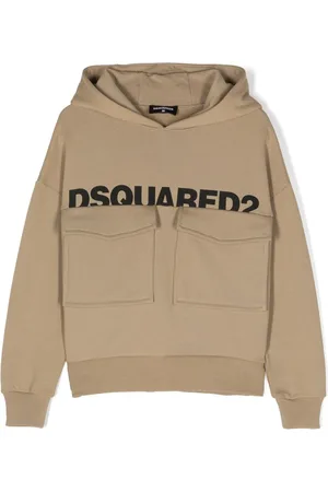 Dsquared2 Logo-print cotton hoodie