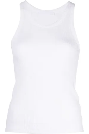 Helmut Lang Scoop-neck sleeveless top