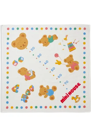 Miki House Height-chart cotton bath towel