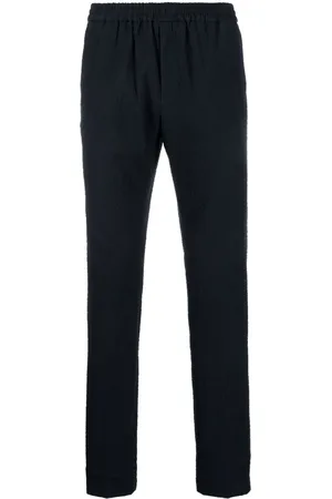 Tommy Hilfiger Seersucker-texture track pants