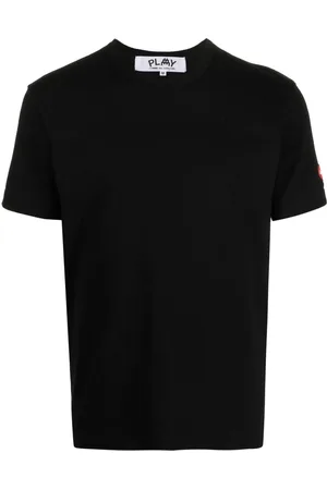 Comme des Garçons Logo-patch cotton T-shirt