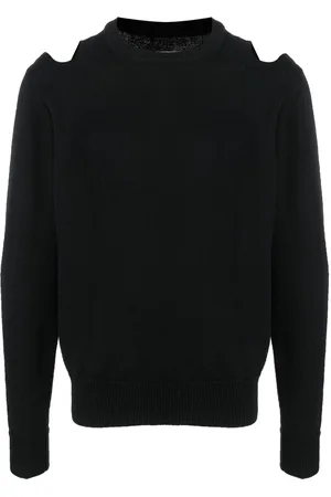 Jil Sander Cut-out detail wool jumper