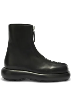 Jil Sander Zip-up leather boots