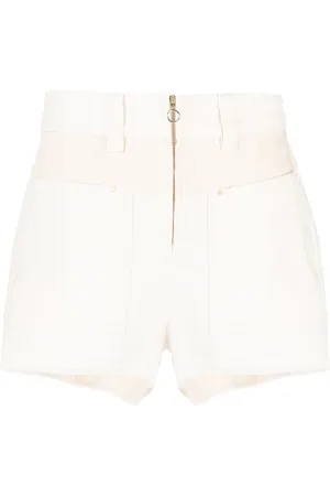 Bash David panelled denim shorts
