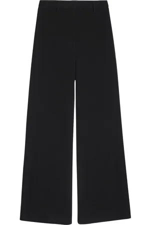 ANINE BING Lyra high-waist wide-leg trousers