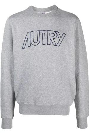 Autry Logo-print cotton sweatshirt