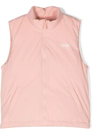 Kenzo Logo-print sleeveless padded gilet