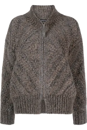 Fabiana Filippi Long-sleeve zip-up cardigan