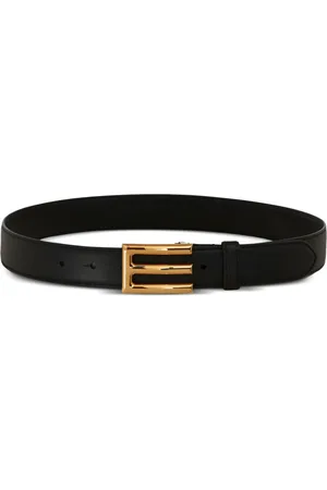 Etro Logo-buckle leather belt