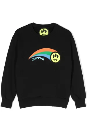 BARROW Logo-print cotton sweatshirt