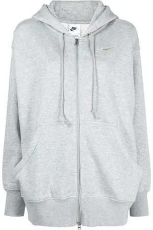 Nike Phoenix logo-embroidered zip-up hoodie