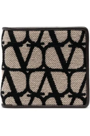 VALENTINO GARAVANI Toile Iconographe bi-fold wallet