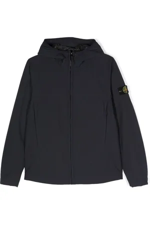 Stone Island Compass-motif hooded jacket