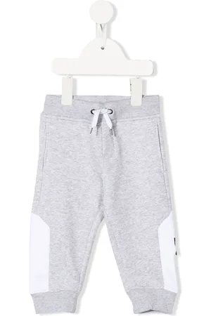 HUGO BOSS Side logo-print detail track pants
