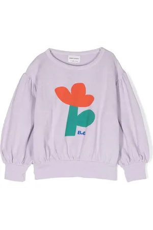 Bobo Choses Cartoon-print cotton sweatshirt