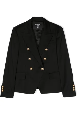 Balmain Virgin wool double-breasted blazer