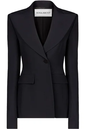 Nina Ricci Single-breasted peaked-lapels blazer