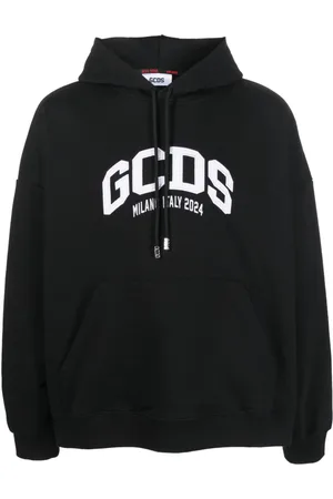 GCDS Lounge Logo cotton hoodie