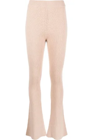 PESERICO SIGN High-waist knitted trousers