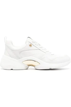 Michael Kors Logo-plaque lace-up sneakers