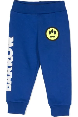 BARROW Logo-print cotton track pants
