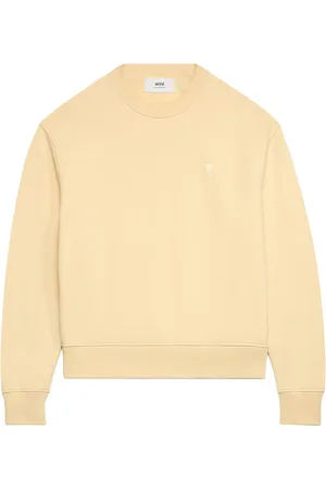 Ami Logo-embroidered cotton sweatshirt
