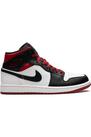 Jordan Air 1 Mid "Gym Red/Black Toe" sneakers