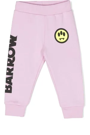 BARROW Logo-print cotton track pants
