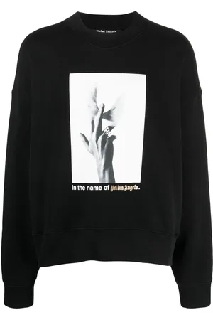 Palm Angels Wings photograph-print sweatshirt