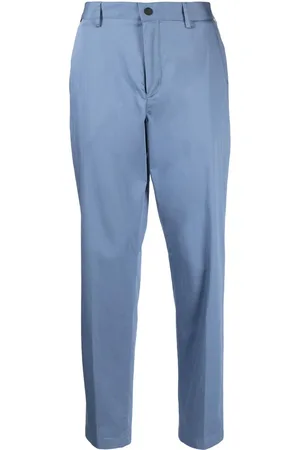 HUGO BOSS Logo-patch tailored trousers