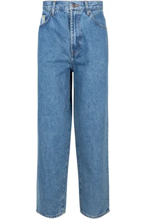 Supreme X Coogi Baggy embroidered loose-fit jeans