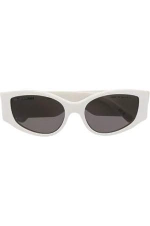Balenciaga Logo-print tinted-lenses sunglasses